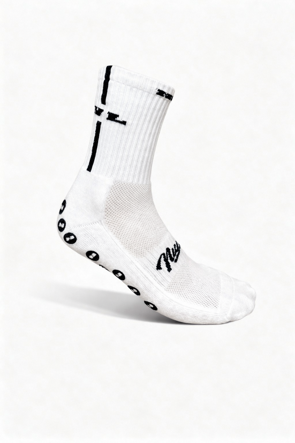 NWL Grip Socks - White